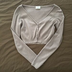 Aritzia Wilfred Santorini Cardigan Sweater